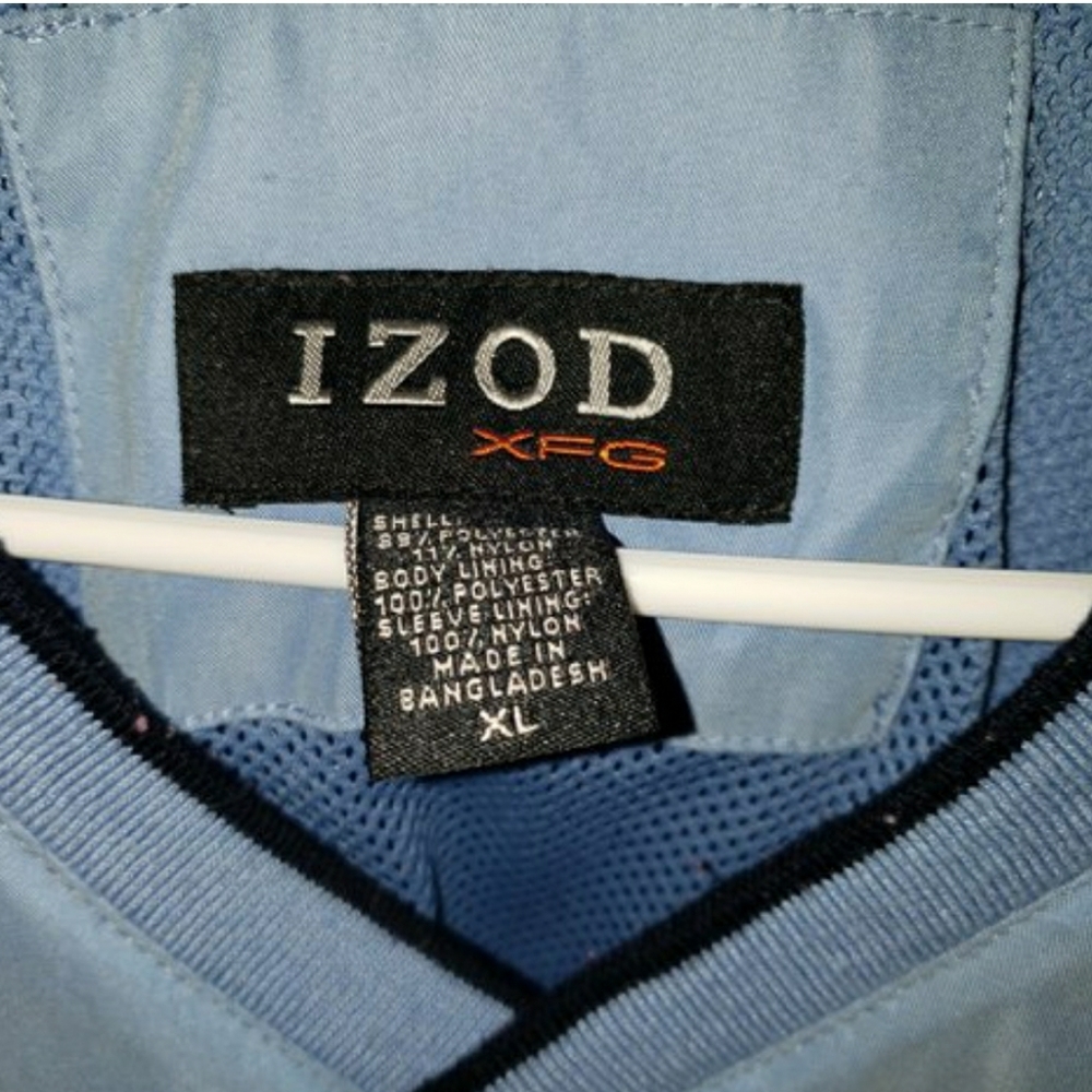 IZOD XFG BABY BLUE PULL OVER SWEATER